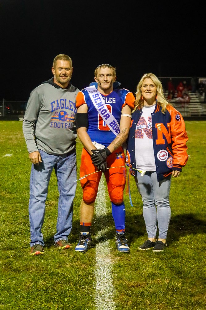 Marching Eagles Seniors Recognized at Final Home Game Jasper County