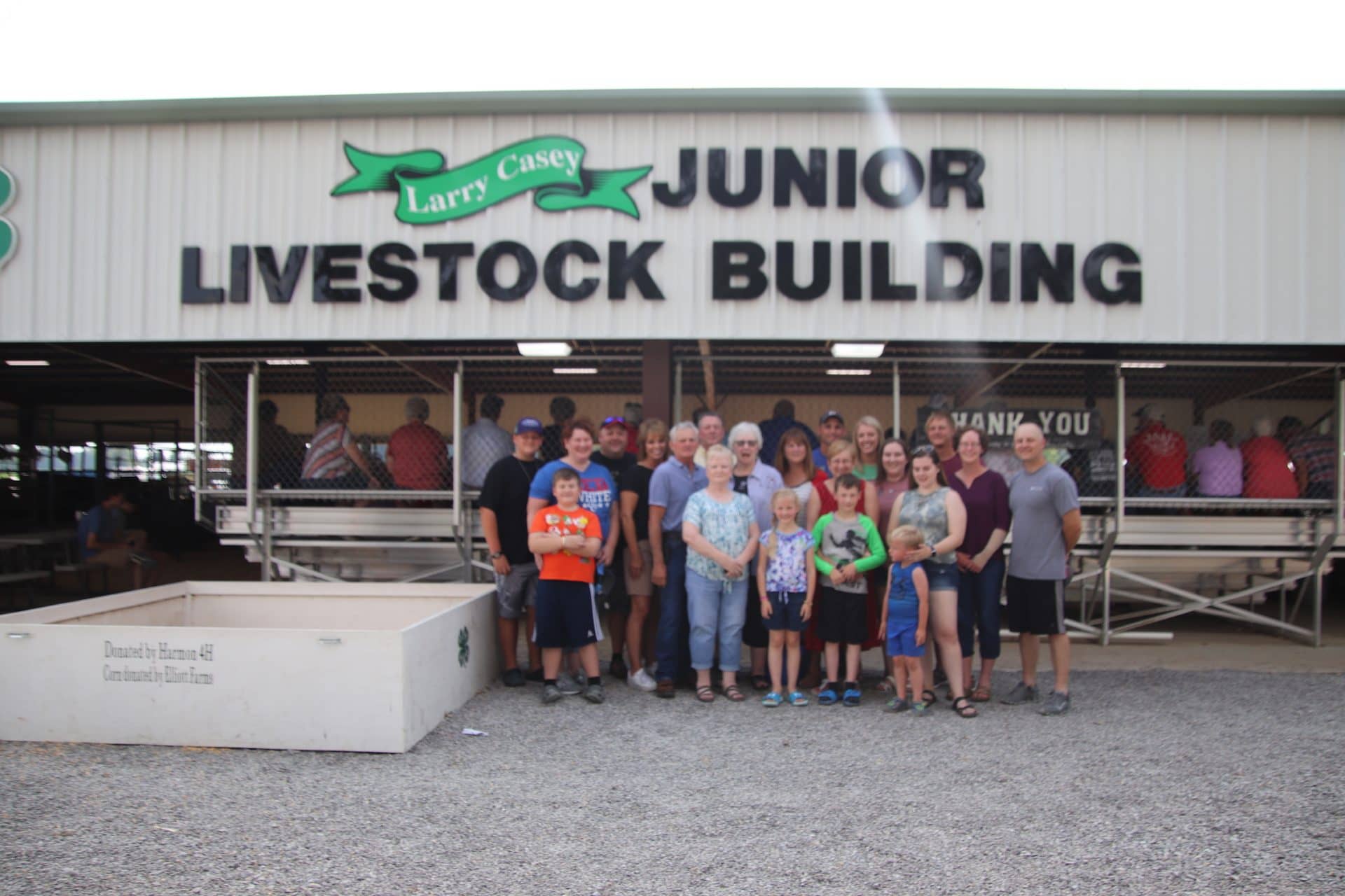 Larry Casey Jr. Livestock Building Dedication Jasper County Daily News