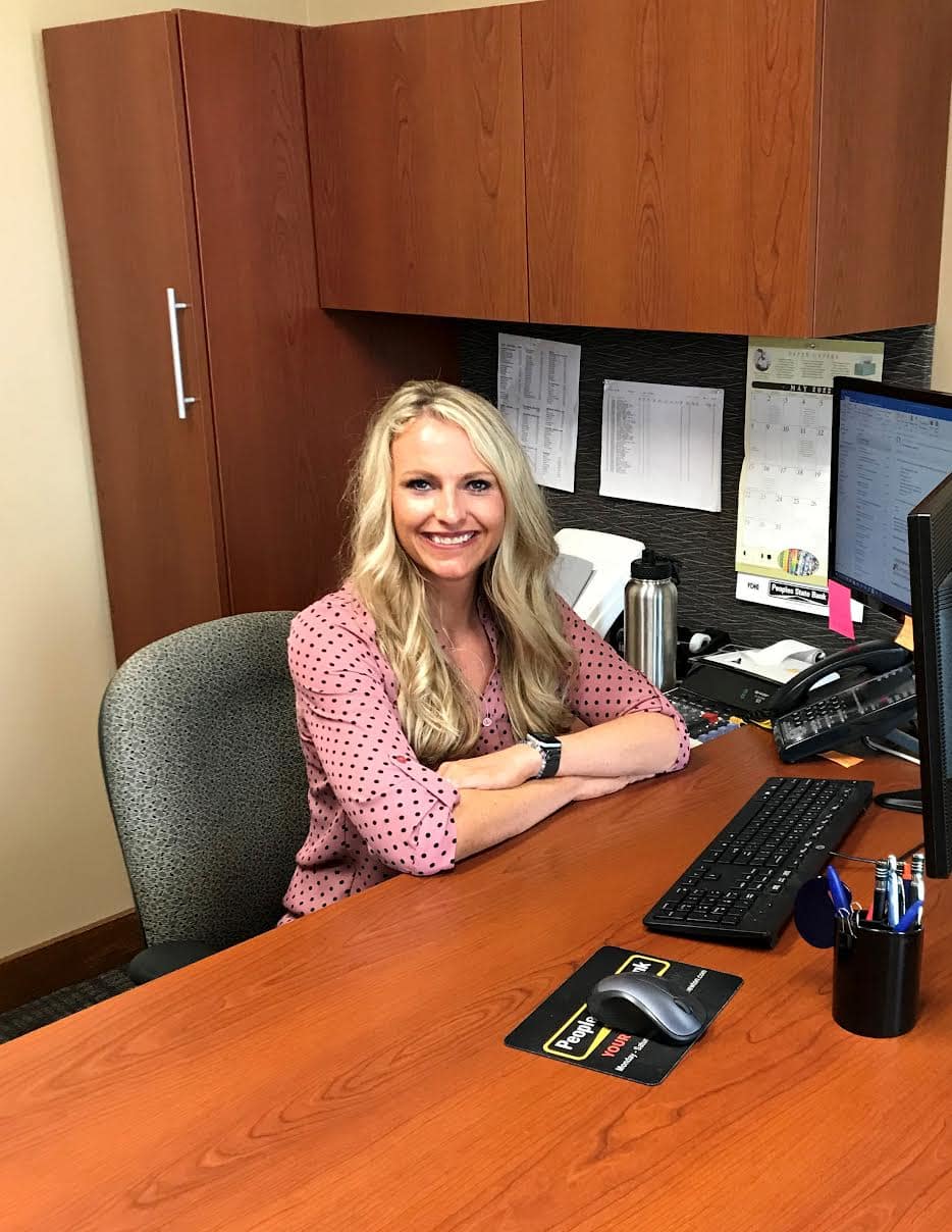 Peoples State Bank Welcomes Raley Ochs – Jasper County Daily News