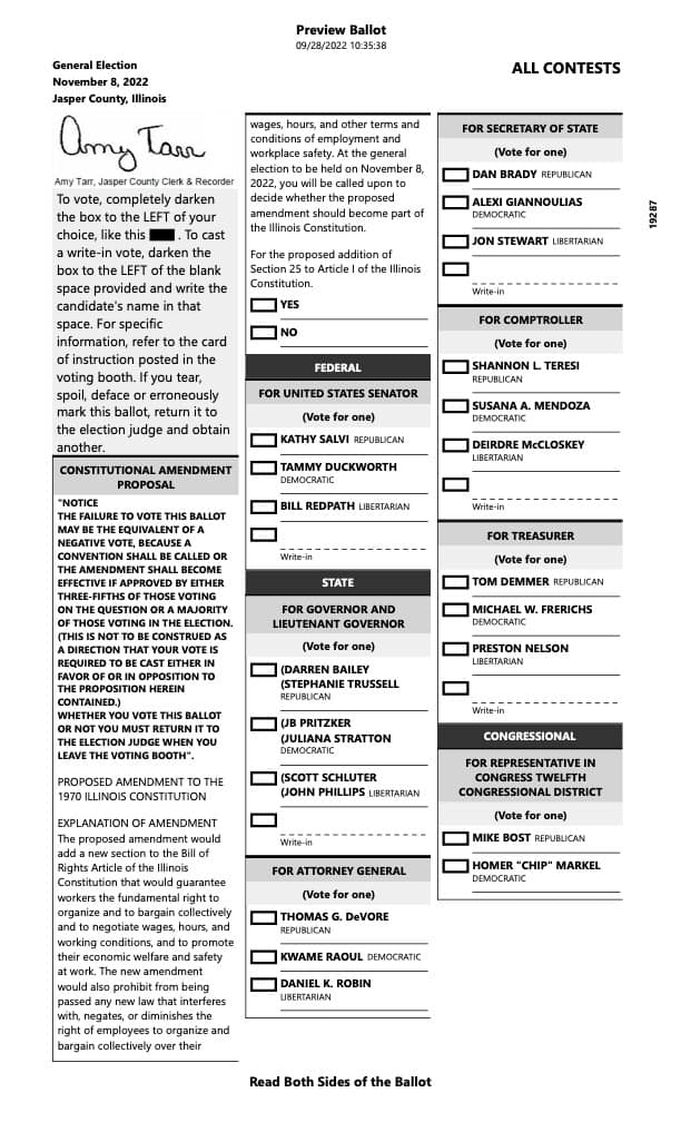 Ray County Missouri Sample Ballot 2024 Elli Noella